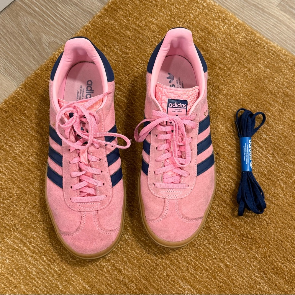 Adidas Gazelle Bold - Size 9 - Pink Glow